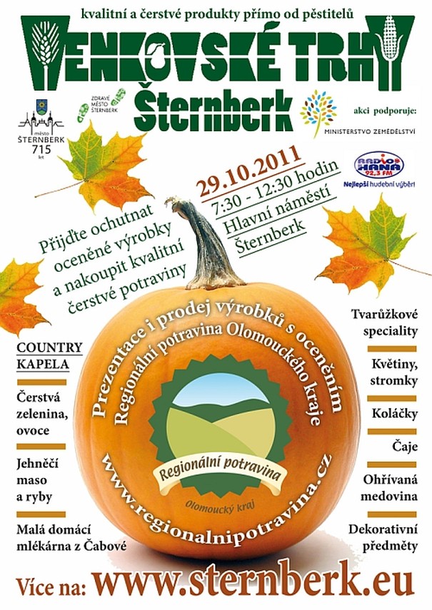 Venkovské trhy Šternberk
