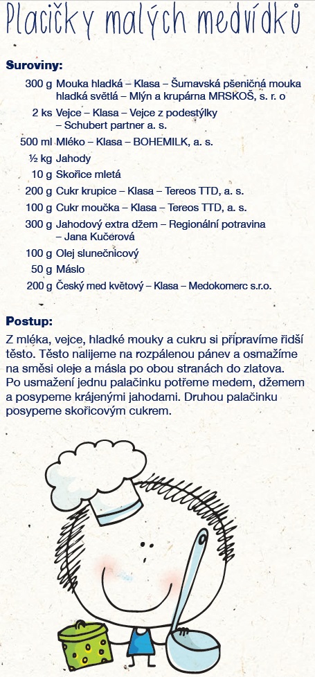 Placičky malých medvídků